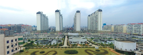 江西最大污水處理廠——南昌朝陽污水處理廠二期工程（省、市優良工程，獲滕王閣杯）
